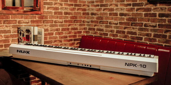 Digital Stage Piano Nux NPK-10 Digital Stage Piano White - 4
