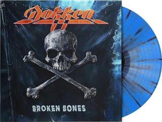 Disco de vinilo Dokken - Broken Bones (Blue & Black Splatter Coloured) (LP) - 1
