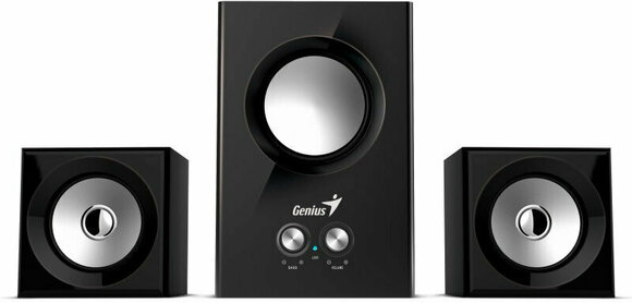 Home Sound Systeem Genius SW-2.1 375 Black - 2