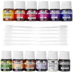 Tinte Pébéo Colorex Tintenset Essentials 12 x 20 ml - 1