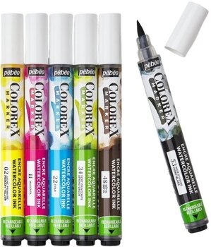 Felt-Tip Pen Pébéo Colorex Essentials 6 pcs - 2