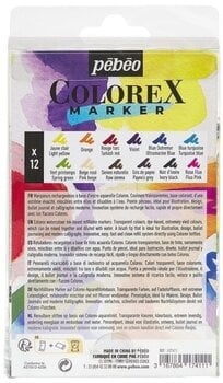Flomaster Pébéo Colorex Essentials 12 kom - 3