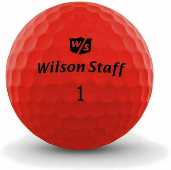 Piłka golfowa Wilson Staff DX2 Optix 12-Ball Red - 2