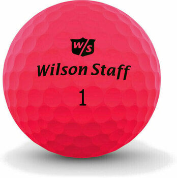 Pelotas de golf Wilson Staff DX2 Optix 12-Ball Pink - 2