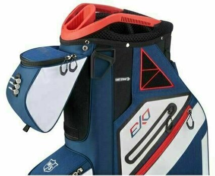 Golf torba Cart Bag Wilson Staff Exo Navy/White/Red Golf torba Cart Bag - 4