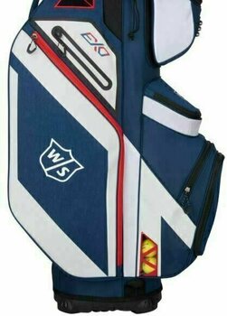 Golf Bag Wilson Staff Exo Navy/White/Red Golf Bag - 6