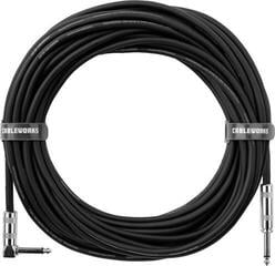 Cablu de instrument Gator Cableworks Backline Series Strt to RA 9,1 m Drept - Oblic Cablu de instrument - 1