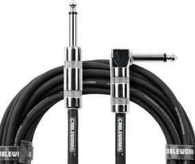 Cablu de instrument Gator Cableworks Backline Series Strt to RA 9,1 m Drept - Oblic Cablu de instrument - 3