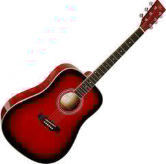 Guitarra dreadnought SX SD104G Red Sunburst Guitarra dreadnought - 2