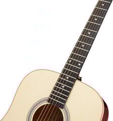 Guitarra dreadnought SX SD204G Transparent Red-Natural Guitarra dreadnought - 6