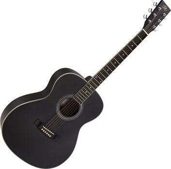 Akustikgitarre SX SO104 Matte Black Akustikgitarre - 3