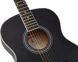 Folk Guitar SX SO104 Matte Black Folk Guitar - 6