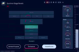 FX-processorer programvaruplugin Vienna Symphonic Library Synchron Stage Reverb (Digital produkt) - 2