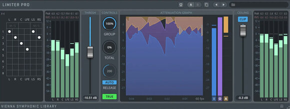 Programinės įrangos papildinio efektų procesorius Vienna Symphonic Library Vienna Suite Pro Single - 10