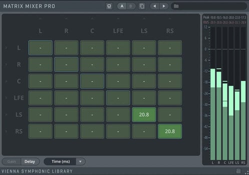 Programinės įrangos papildinio efektų procesorius Vienna Symphonic Library Vienna Suite Pro Single - 12