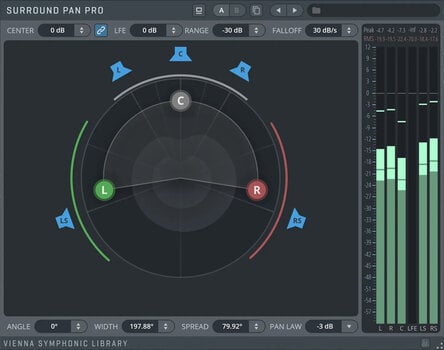 Programinės įrangos papildinio efektų procesorius Vienna Symphonic Library Vienna Suite Pro Single - 17