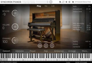 VST Instrument Vienna Symphonic Library Studio Bösendorfer Upright Standard (Digital produkt) - 1