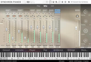 VST Instrument Vienna Symphonic Library Studio Fazioli F212 Standard (Digitální produkt) - 2