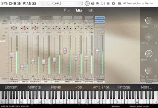 VST Instrument Vienna Symphonic Library Studio German Upright 1904 Standard (Digitalni proizvod) - 3