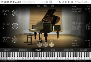 VST Instrument Vienna Symphonic Library Studio Blüthner 1895 Standard (Digital produkt) - 1