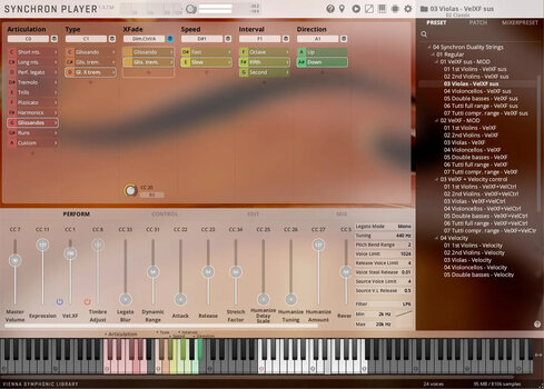 VST Instrument Vienna Symphonic Library Synchron Duality Strings Standard (Digitální produkt) - 6