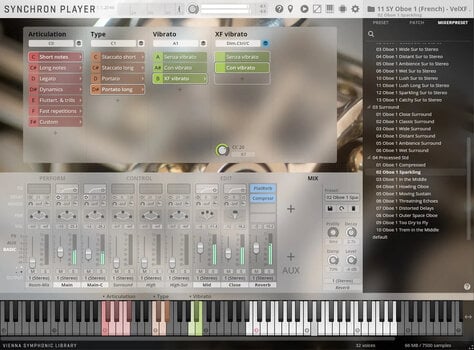 VST Instrument Vienna Symphonic Library Synchron Woodwinds Standard (Дигитален продукт) - 4