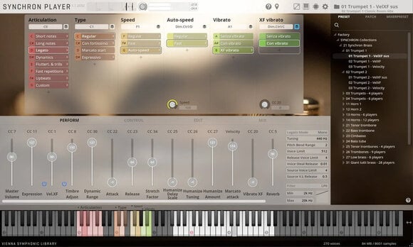 VST Instrument Vienna Symphonic Library Synchron Brass Standard (Digital product) - 3