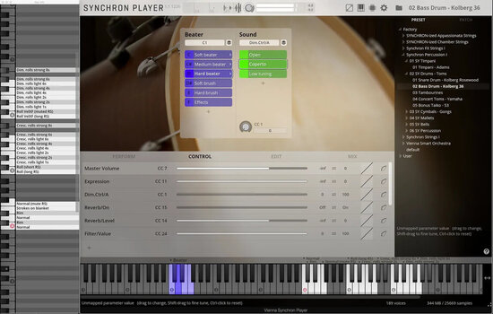 VST Instrument Vienna Symphonic Library Synchron Percussion I Standard (Digitales Produkt) - 2