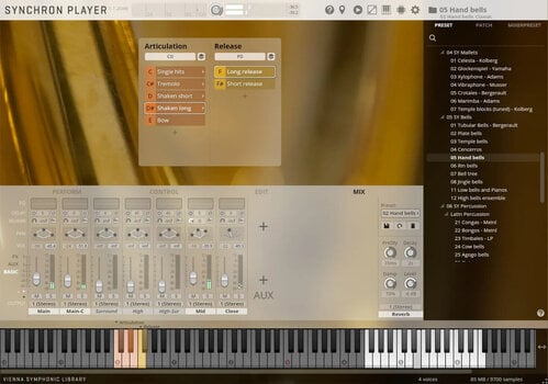 VST Instrument Vienna Symphonic Library Synchron Percussion III Standard (Digital product) - 2