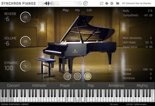 VST Instrument Vienna Symphonic Library Synchron Yamaha CFX Standard (Digitalni izdelek) - 2