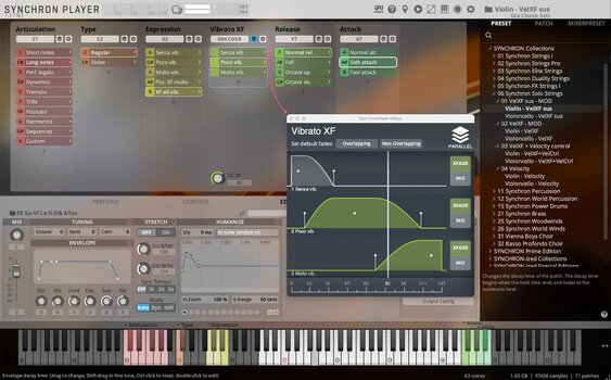 VST Instrument Vienna Symphonic Library Synchron Solo Violin 1 Standard (Producto digital) - 6