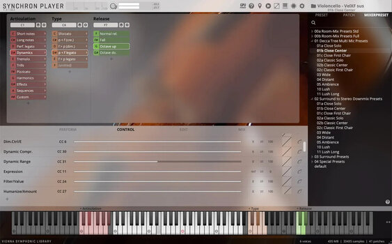 VST Instrument Vienna Symphonic Library Synchron Solo Cello Standard (Digitales Produkt) - 4