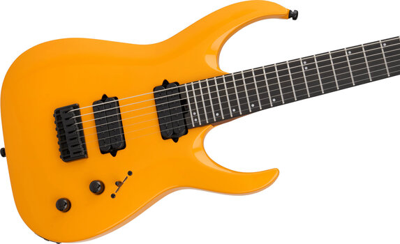 Guitarra eléctrica de 7 cuerdas Jackson Pro Series Misha Mansoor Juggernaut HT7 EB Signal Yellow Guitarra eléctrica de 7 cuerdas - 4