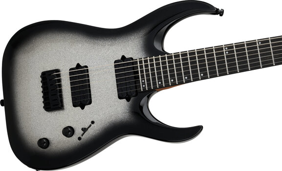 Gitara elektryczna Jackson Pro Series Misha Mansoor Juggernaut HT7 EB Silverburst Sparkle Gitara elektryczna - 4