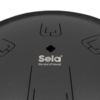 Tongue Drum Sela D Kurd Black Tongue Drum - 7