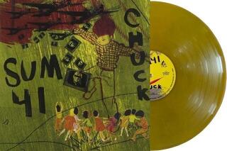 Vinylplate Sum 41 Chuck (Yellow Translucent With Red And Grey Swirls Coloured) (RSD) (Limited Edition) (Reissue) (LP) - 1