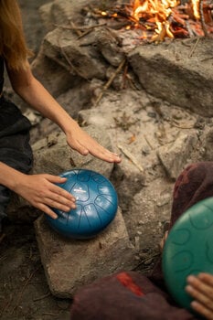 Tongue Drum Shamann 8" 11 Notes F-Major Blue Tongue Drum - 8