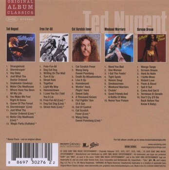 Musik-cd Ted Nugent - Original Album Classics (Box Set) (Reissue) (5 CD) - 2
