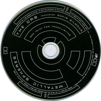 Muzički CD The Orb Featuring David Gilmour - Metallic Spheres (CD) - 2