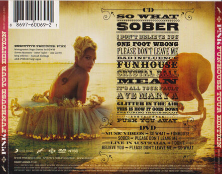 CD musique Pink - Funhouse: The Tour Edition (CD + DVD) - 2