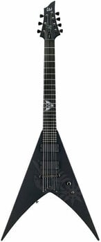 7-strenget elektrisk guitar ESP LTD HEX-7 Nergal Sort - 2