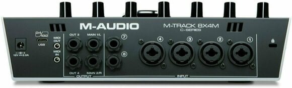USB-audio-interface - geluidskaart M-Audio M-Track 8x4M - 3