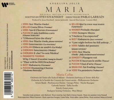 Muzički CD Original Soundtrack - Maria (Original Motion Picture Soundtrack) (CD) - 3