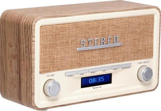 Digital Radio DAB+
 Denver DAB-18 Light Wood Digital Radio DAB+ - 2