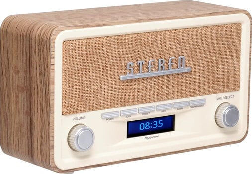 Cyfrowe radio DAB + Denver DAB-18 Light Wood Cyfrowe radio DAB + - 3