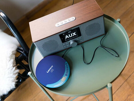 Portable Music Player Lenco CD-011BU CD Player Blue - 6