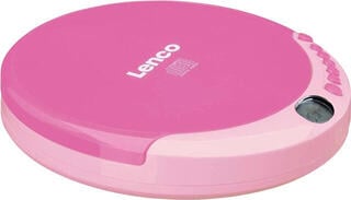Przenośny odtwarzacz kieszonkowy Lenco CD-011PK Odtwarzacz CD Pink - 1