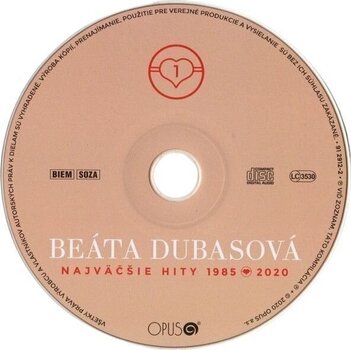 Glasbene CD Beáta Dubasová - Najväčšie Hity 1985-2020 (Remastered) (2 CD) - 2