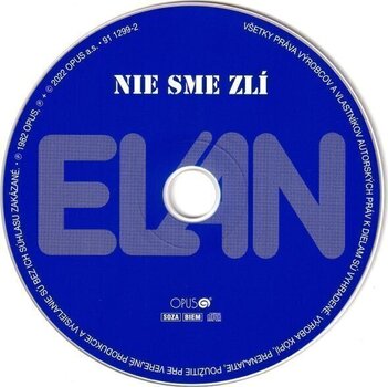 Glazbene CD Elán - Nie Sme Zlí (Reissue) (Remastered) (CD) - 2