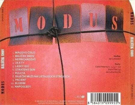 Muzički CD Modus - Balíček Snov (Reissue) (Remastered) (CD) - 3